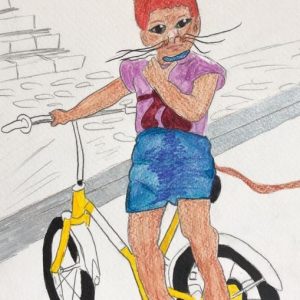ילדה חיה